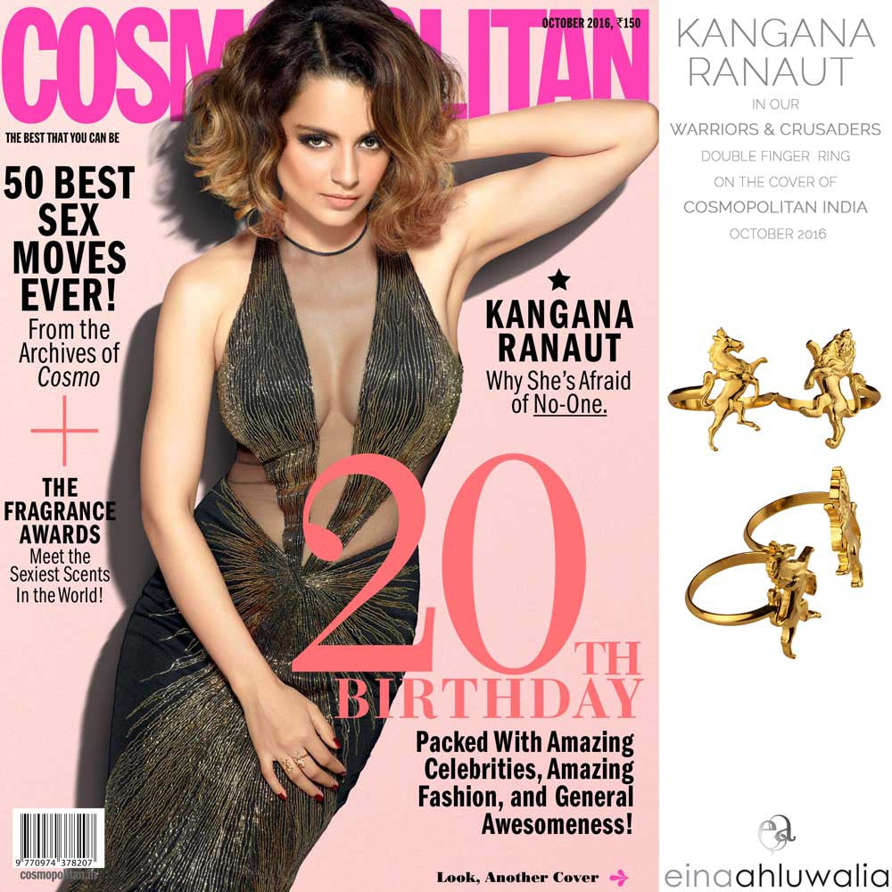 Warrior & Crusaders Ring on Cosmopolitan Cover