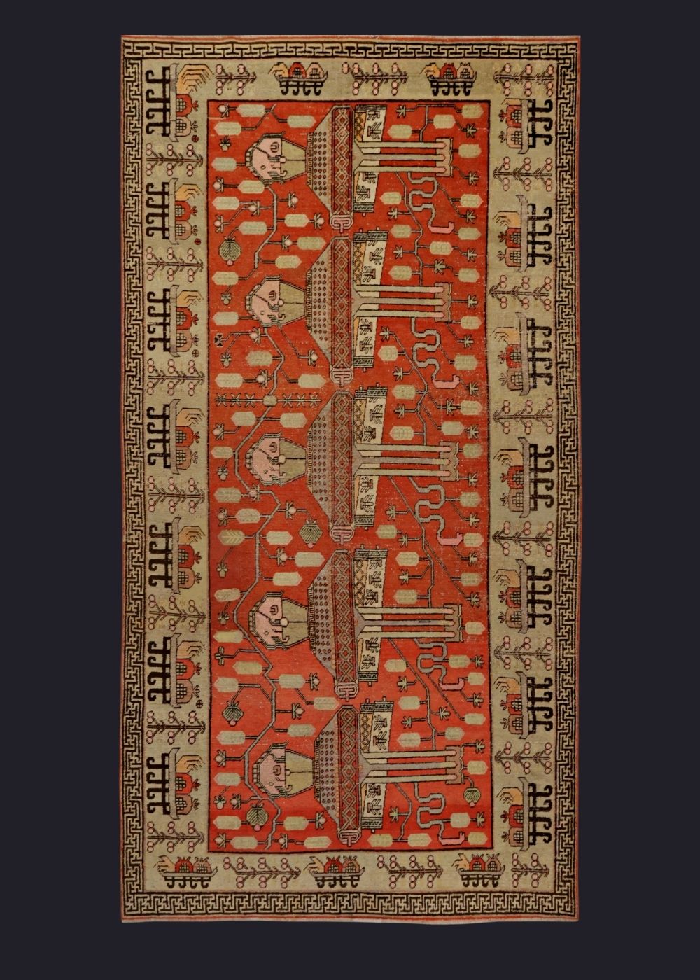 Samarkand Vase Rug