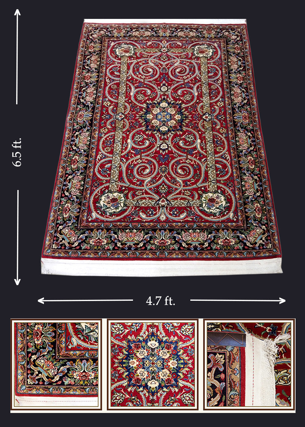 Old Soul Persian Qum Rug
