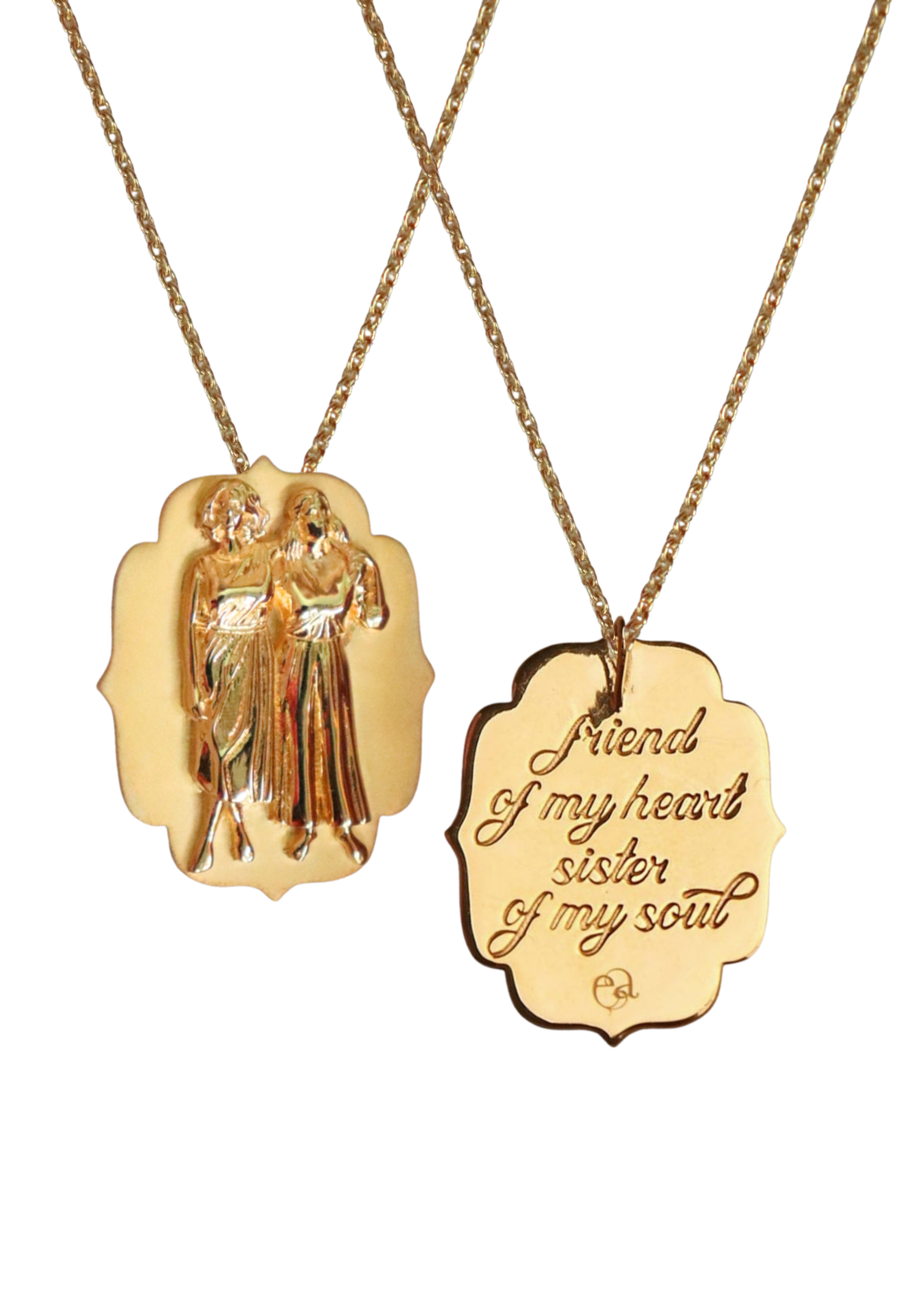 Friend of my Heart, Sister of my Soul Pendant