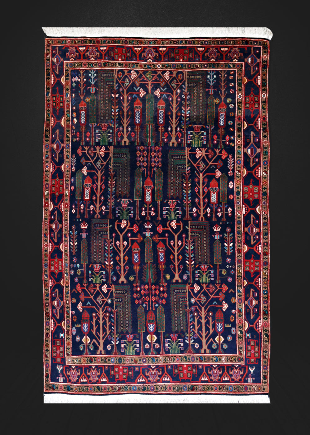 Persian Bid-e-Majnoon Rug