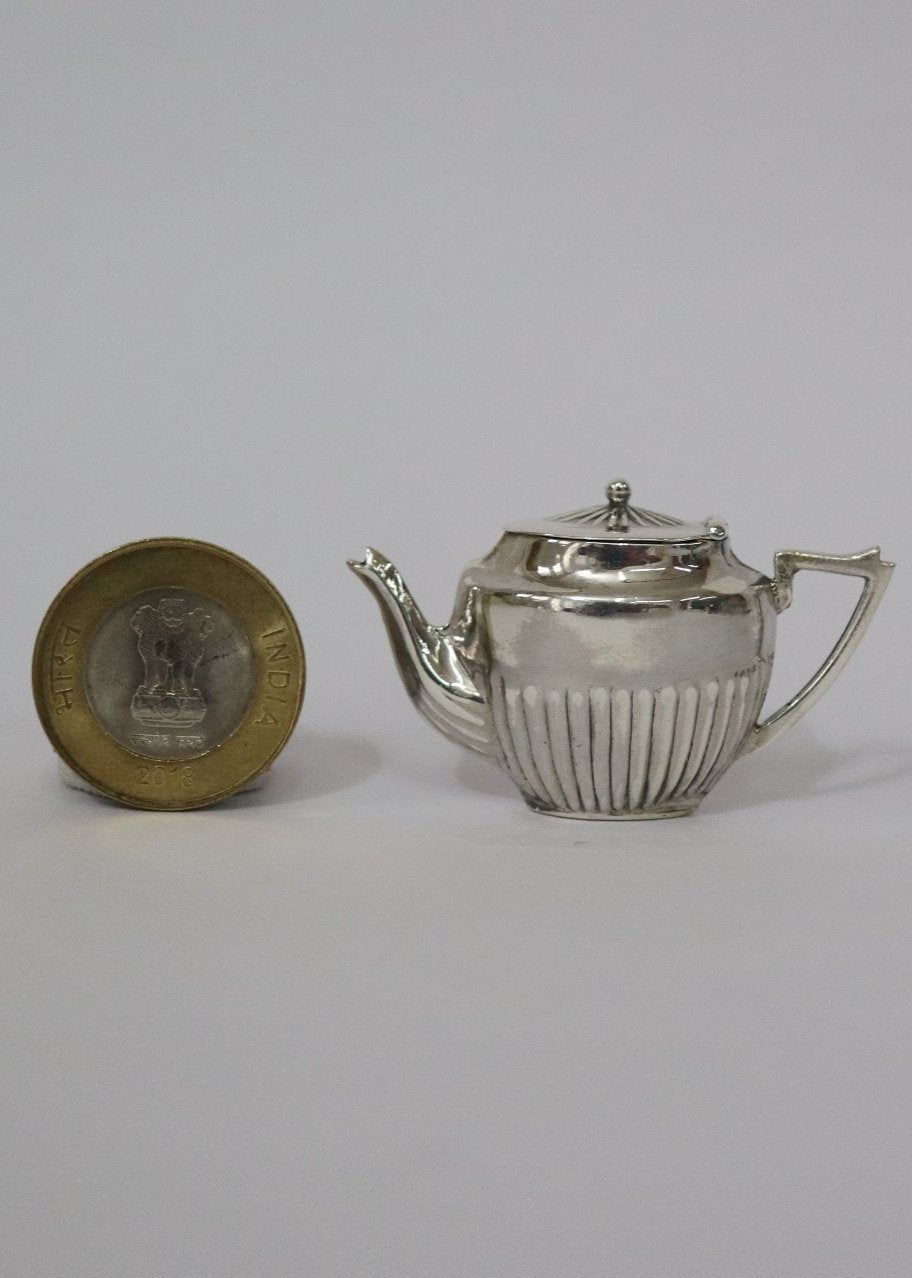 Miniature Victorian Teapot Pendant