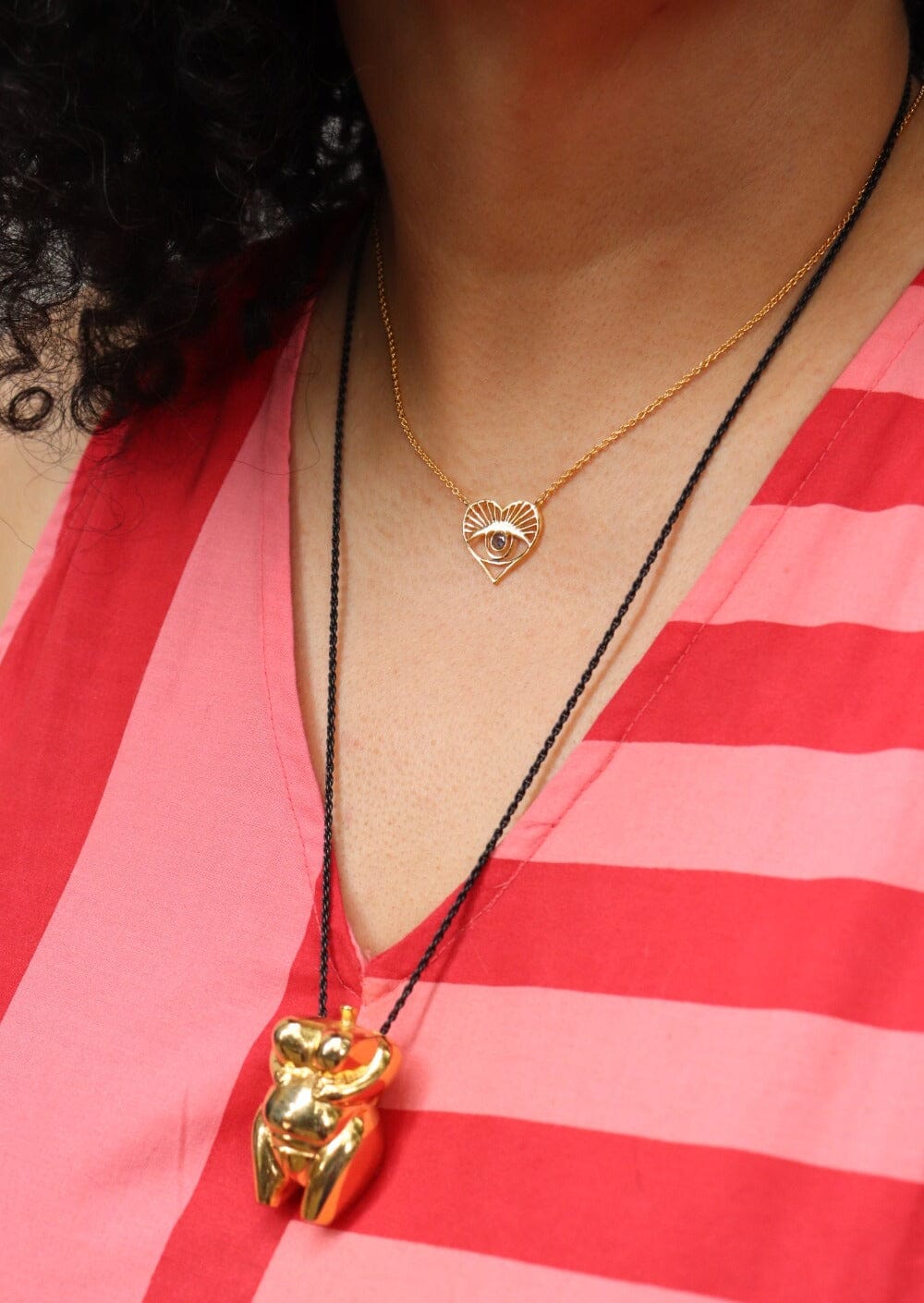 Love & Luck Necklace (Evil Eye)