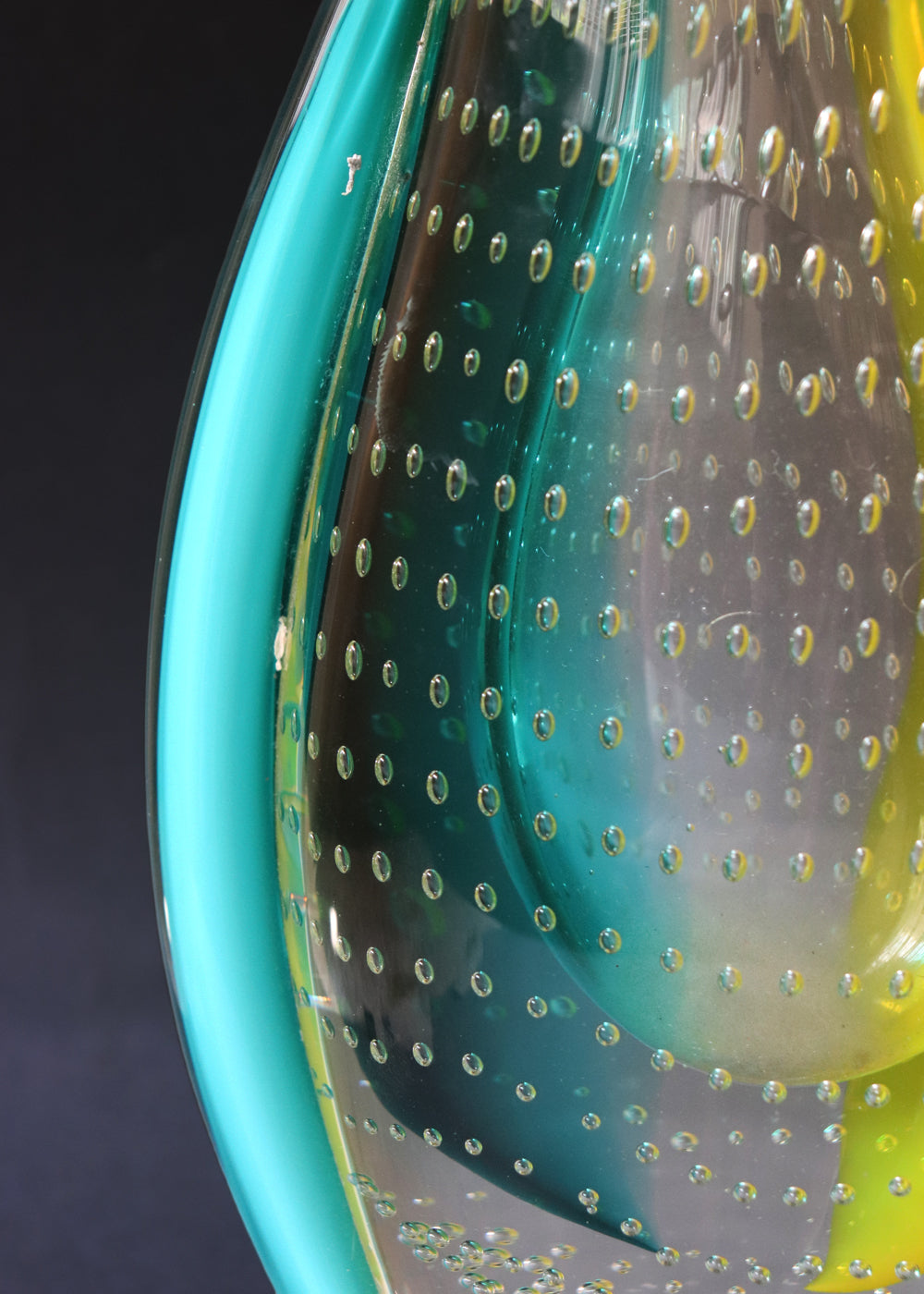 Limited edition Rosenthal vase made in collaboration with glass artists in Murano