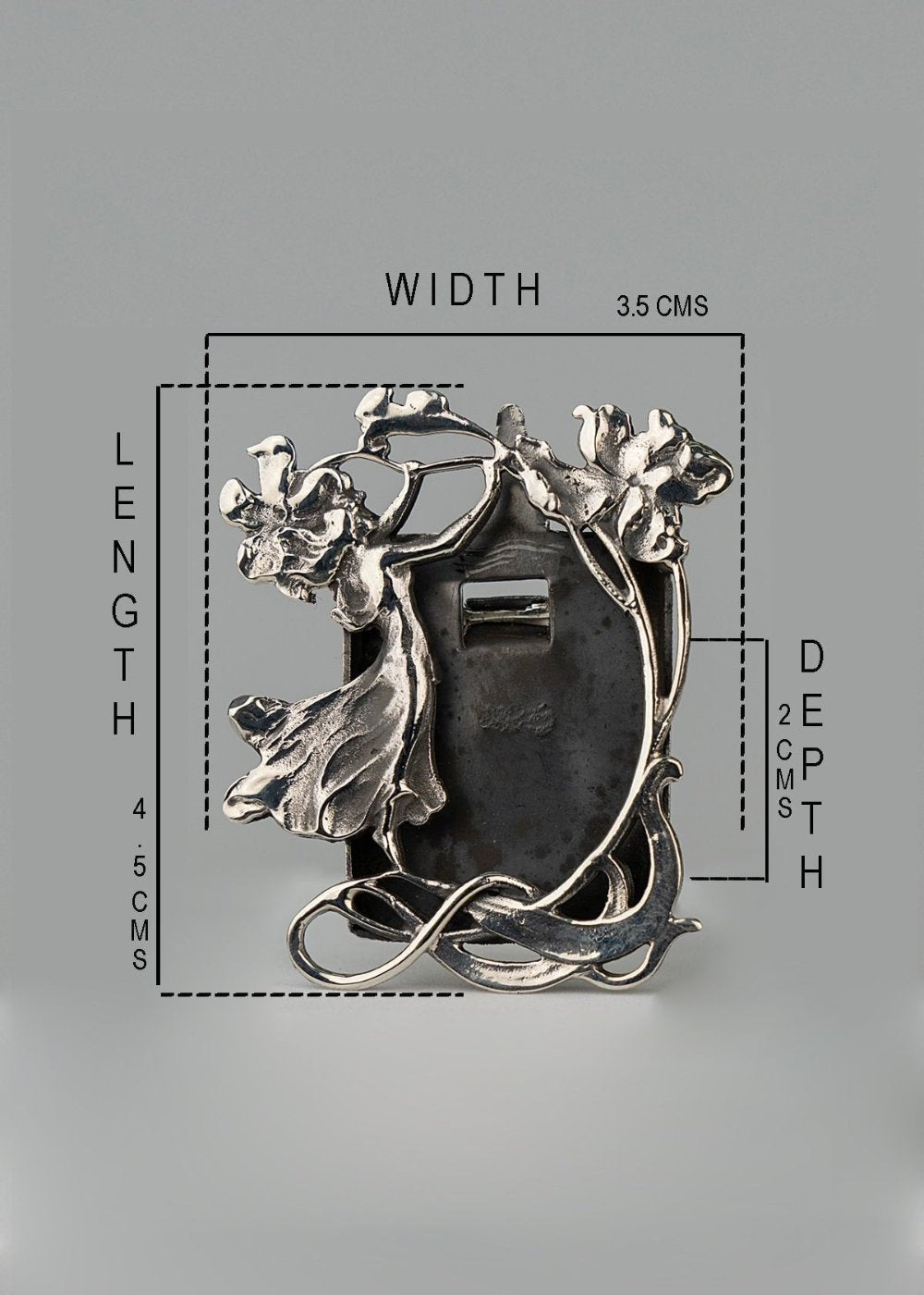 Miniature Art Nouveau Frame