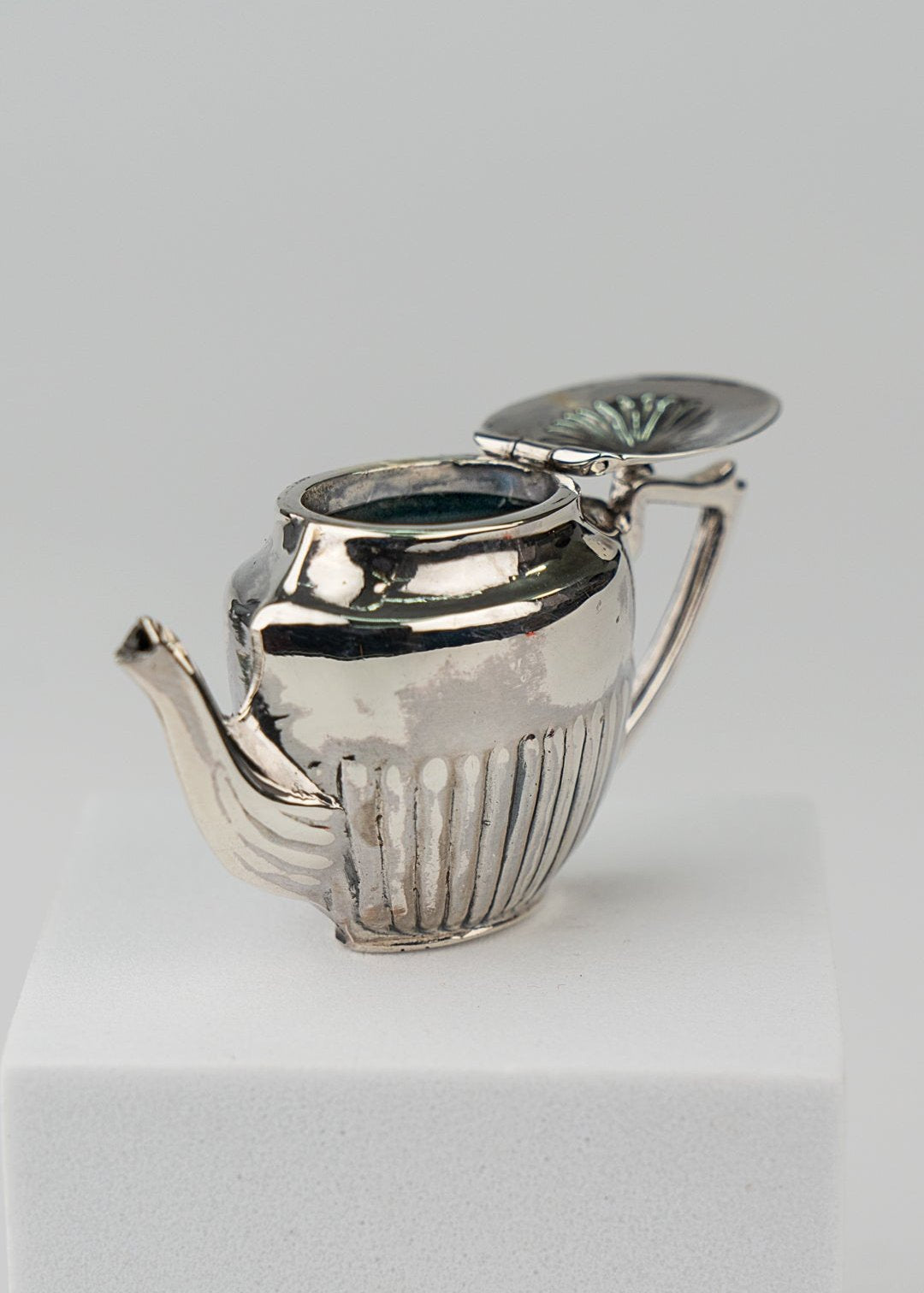 Miniature Victorian Teapot Pendant