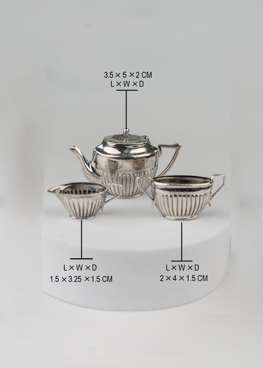 Miniature Victorian Tea Set