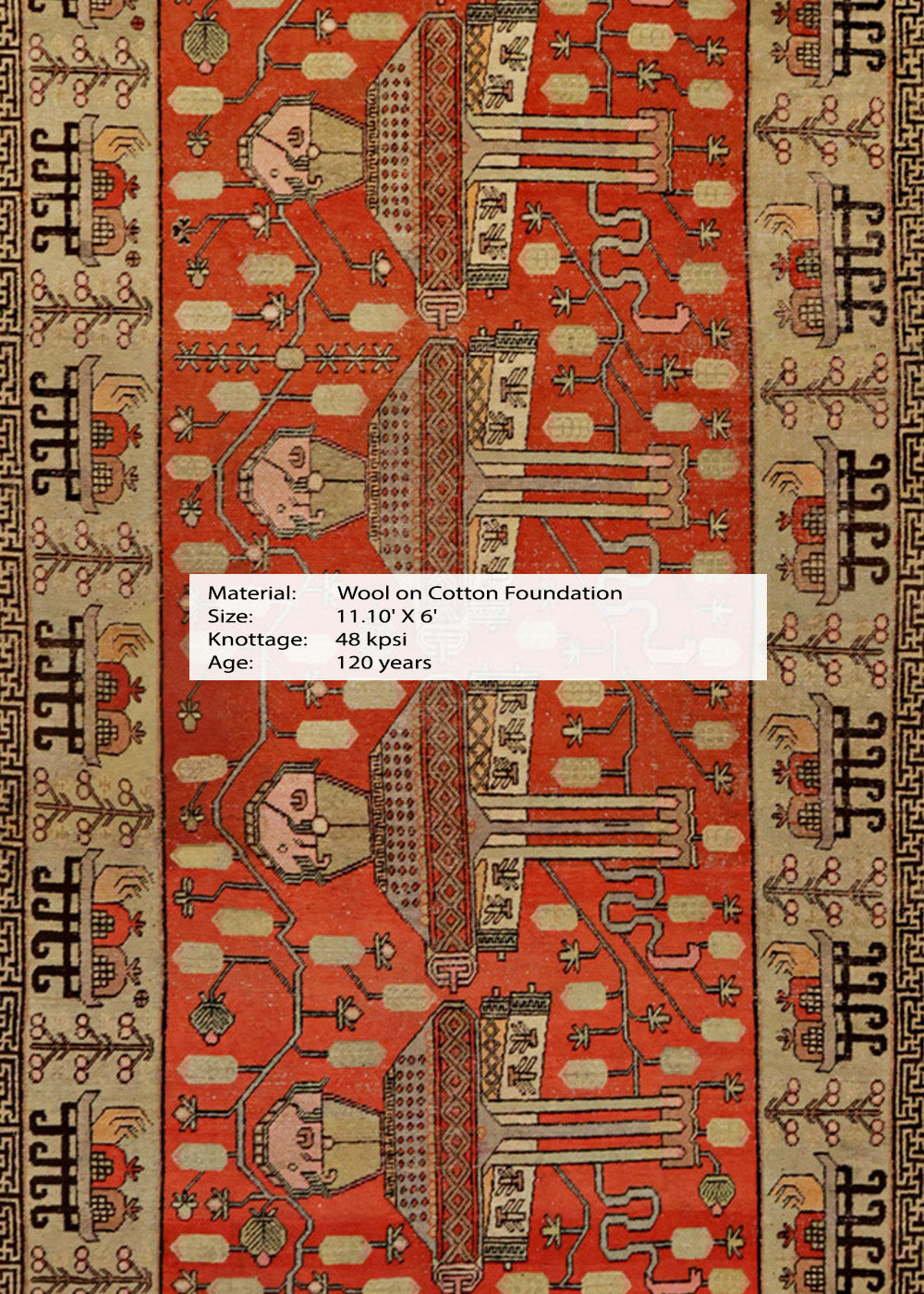 Samarkand Vase Rug