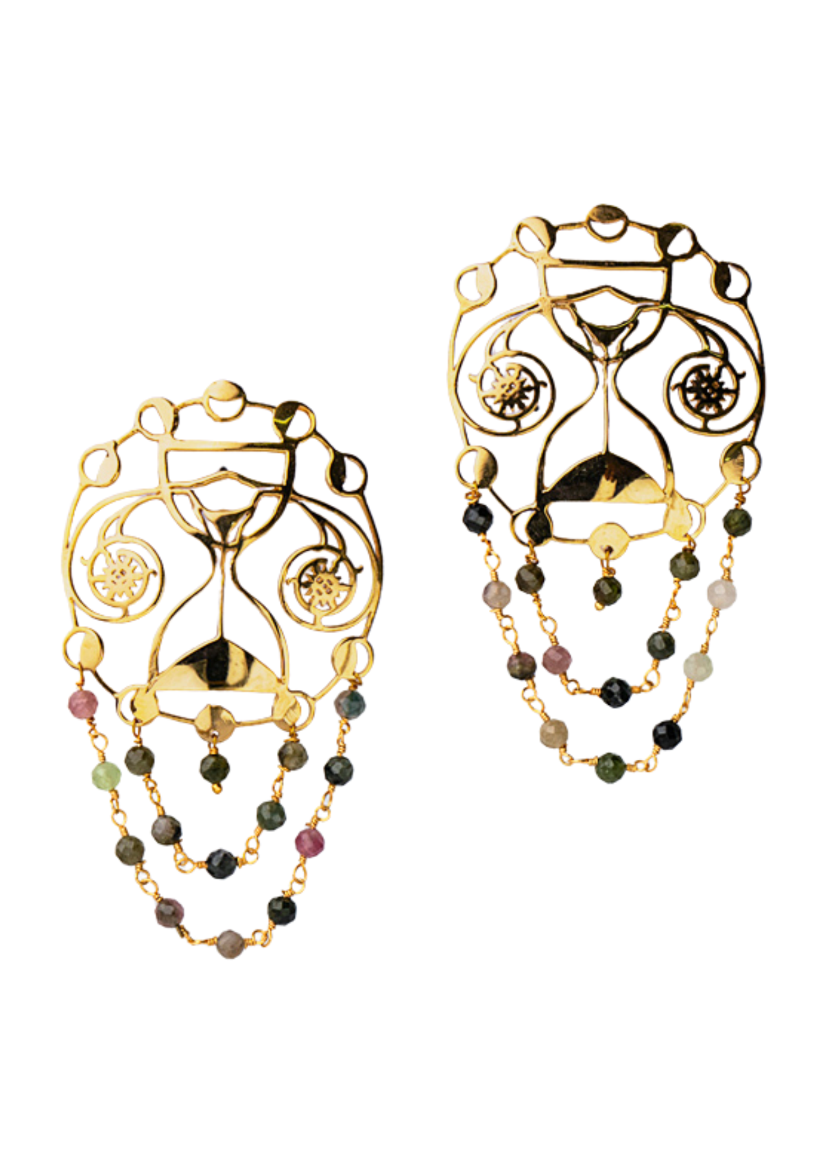 Statement earrings by indian jewellery designer eina ahluwalia