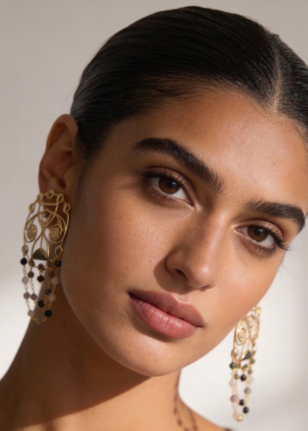 Statement earrings by indian jewellery designer eina ahluwalia