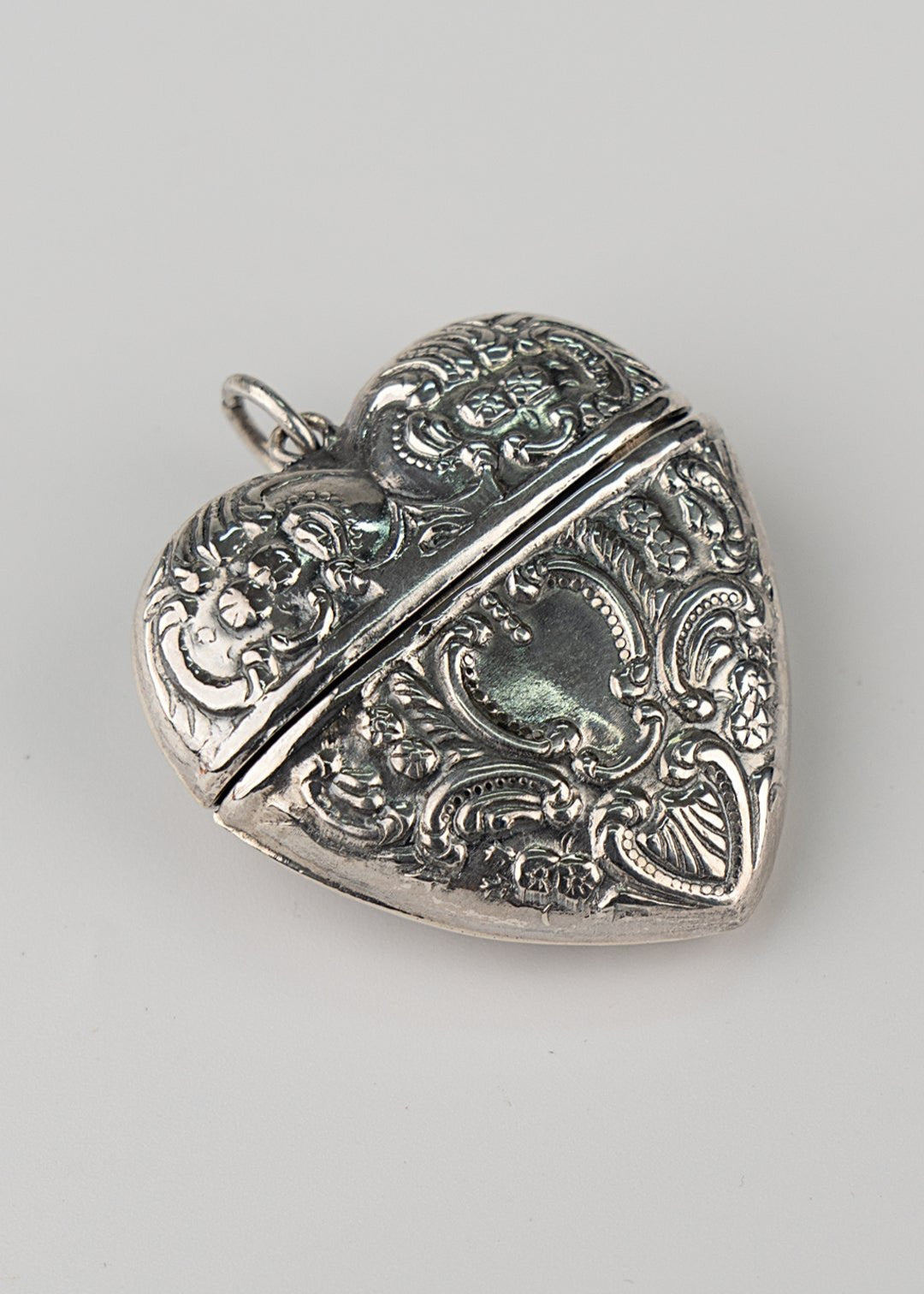 Victorian Heart Locket Pendant