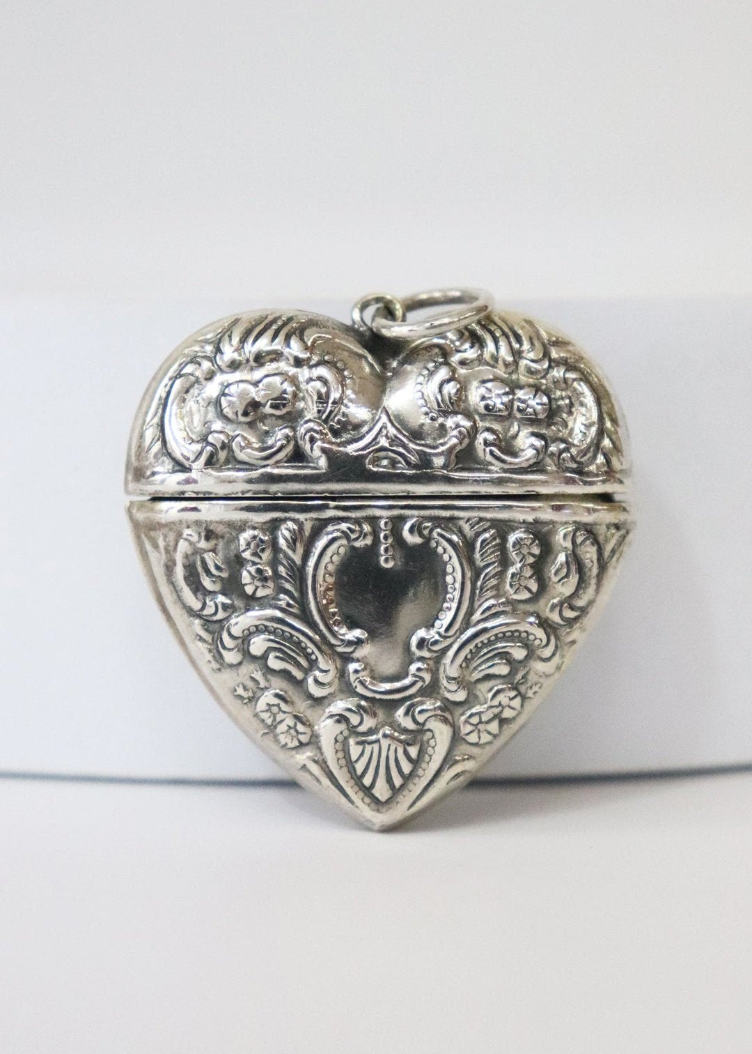 Victorian Heart Locket Pendant