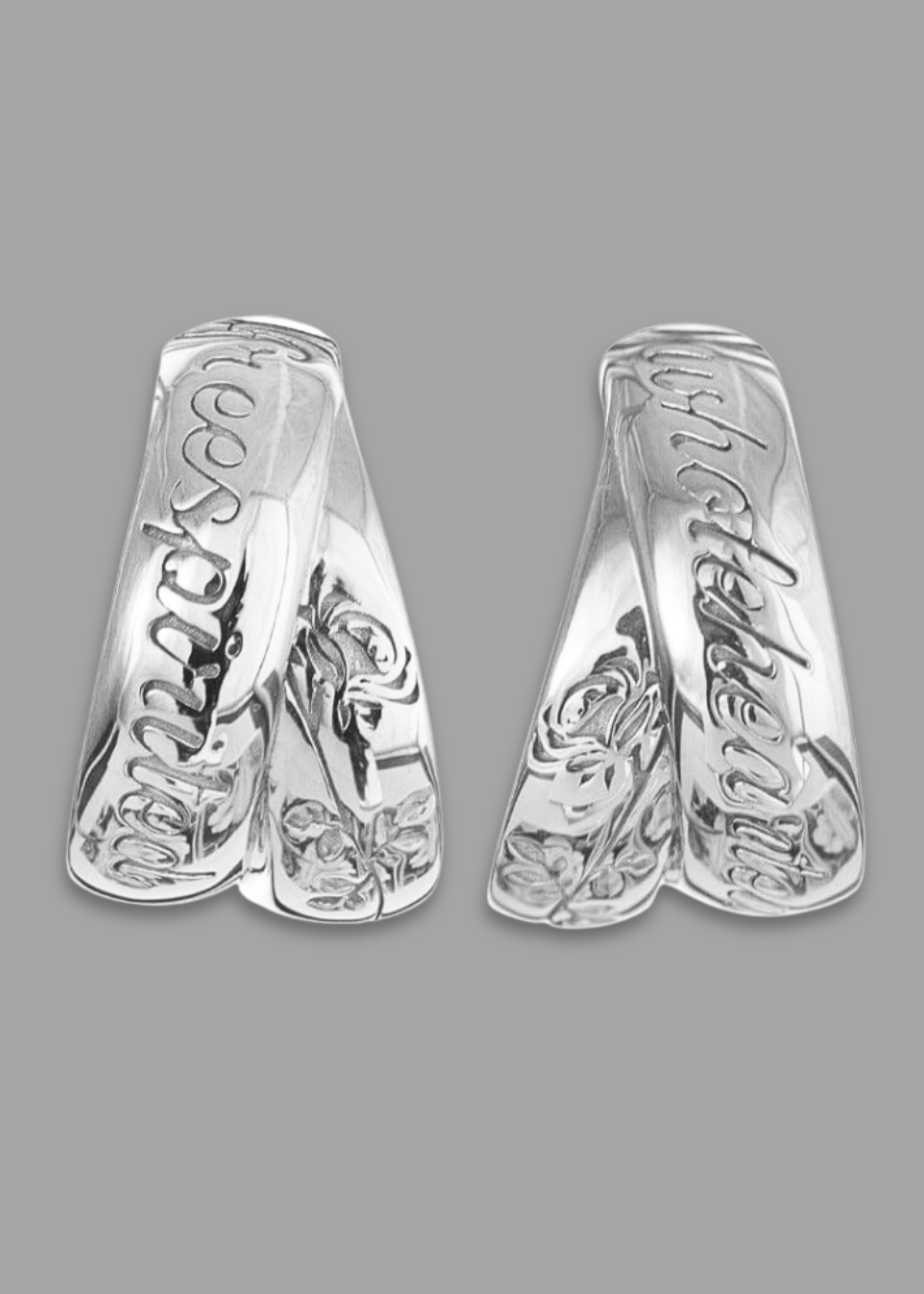 Wholehearted Free-spirited Double Hoops
