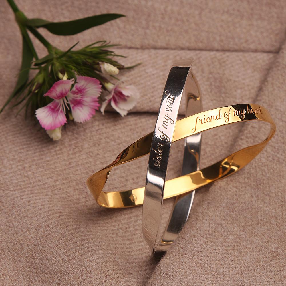 Friend of my Heart, Sister of my Soul Bangle