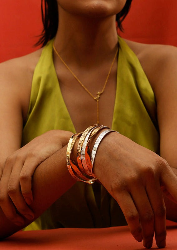 Gayatri Mantra Bangle - English