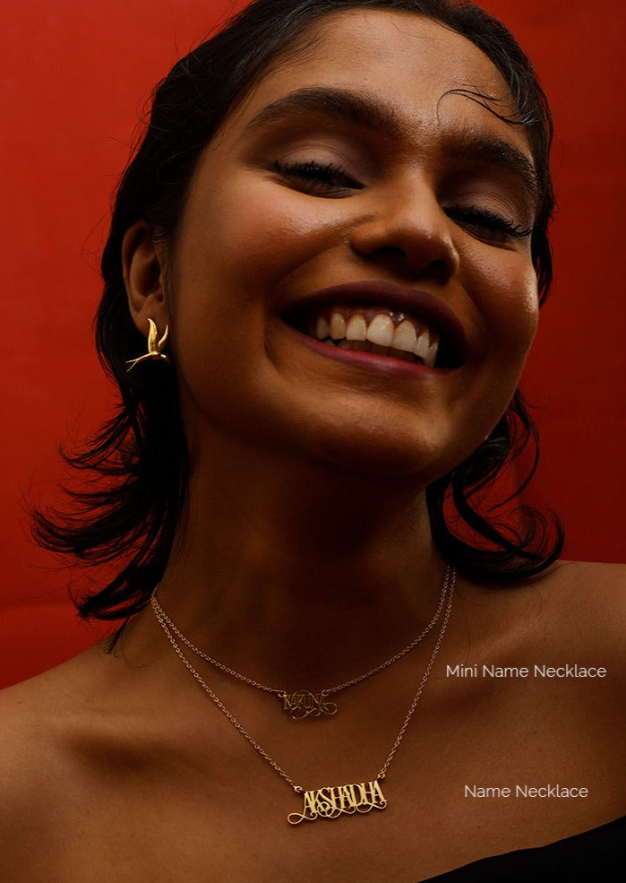 Name Necklace - English