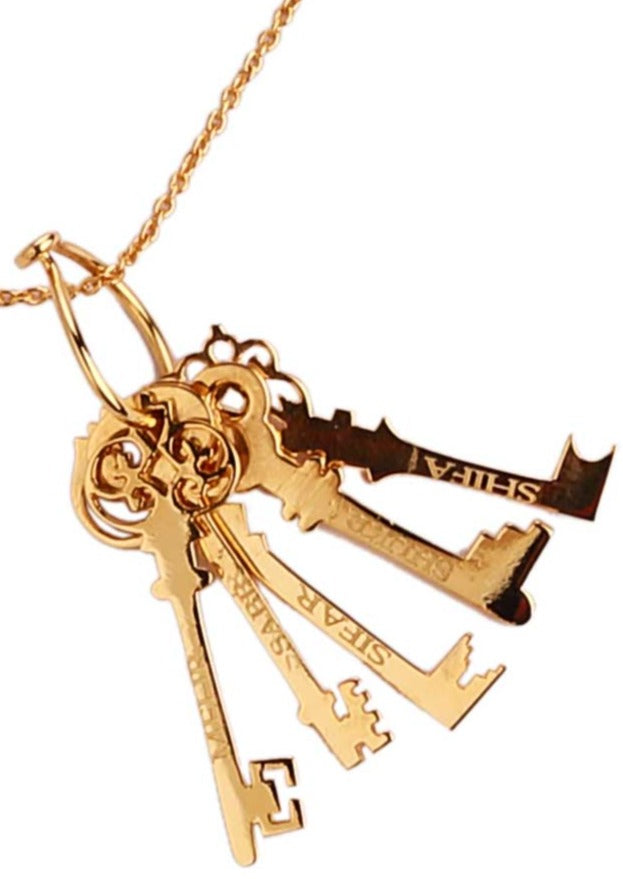 Custom Life Keys Necklace