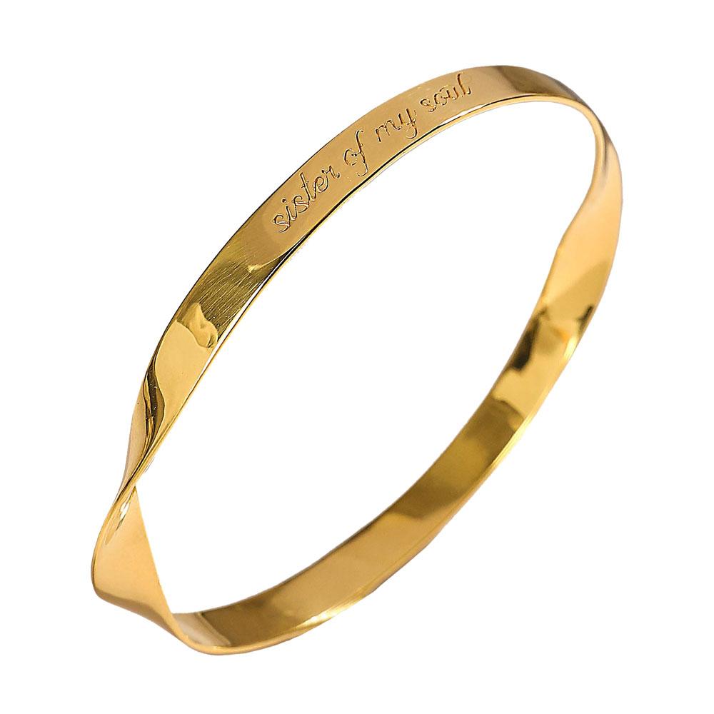 Friend of my Heart, Sister of my Soul Bangle