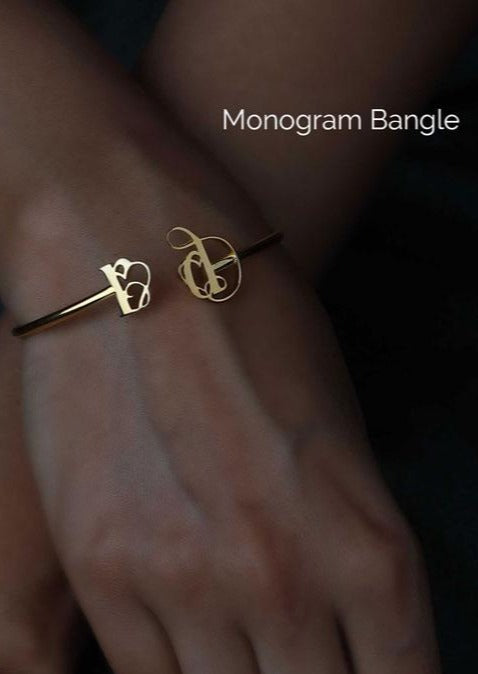 Monogram Bangle