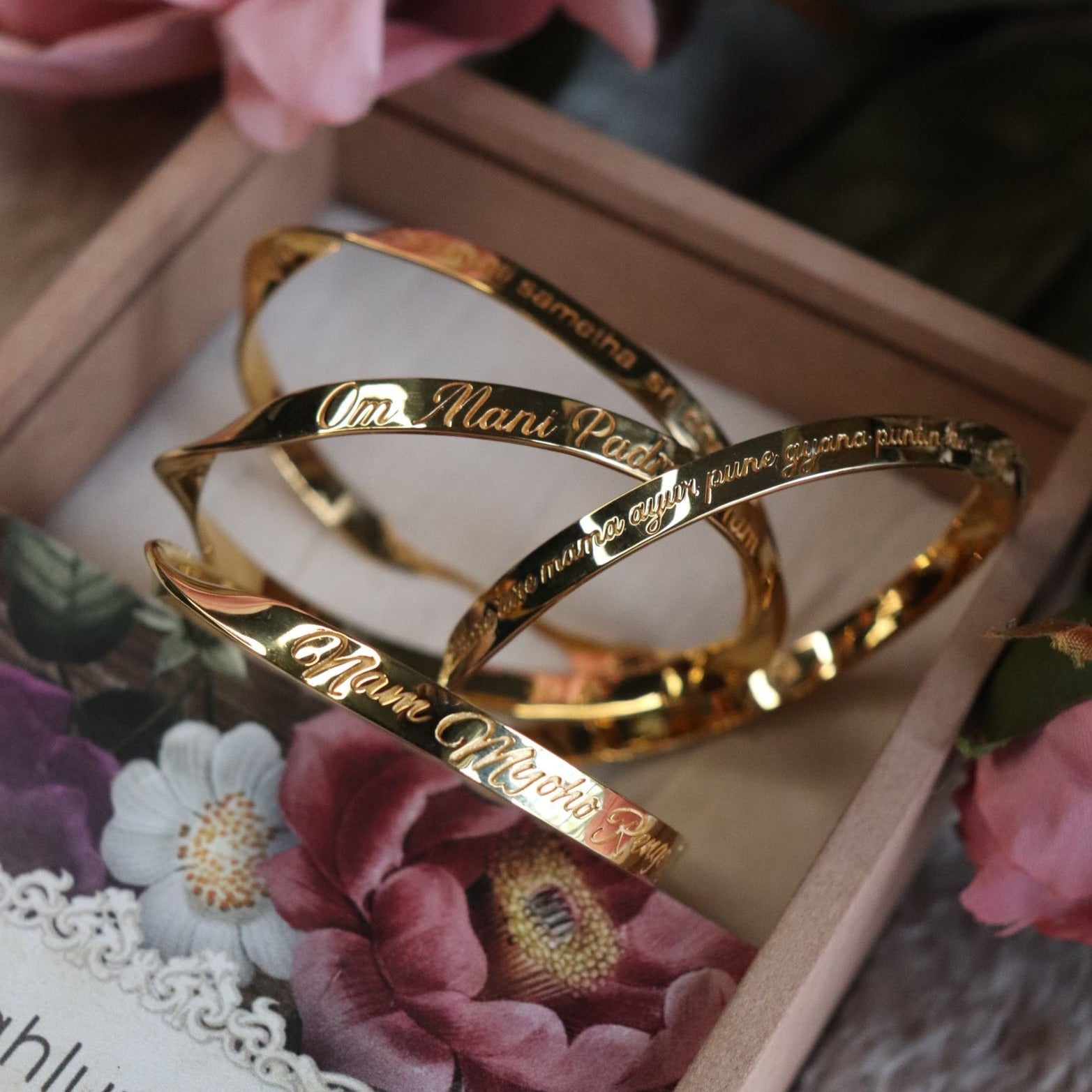 Om Mani Padme Hum Bangle