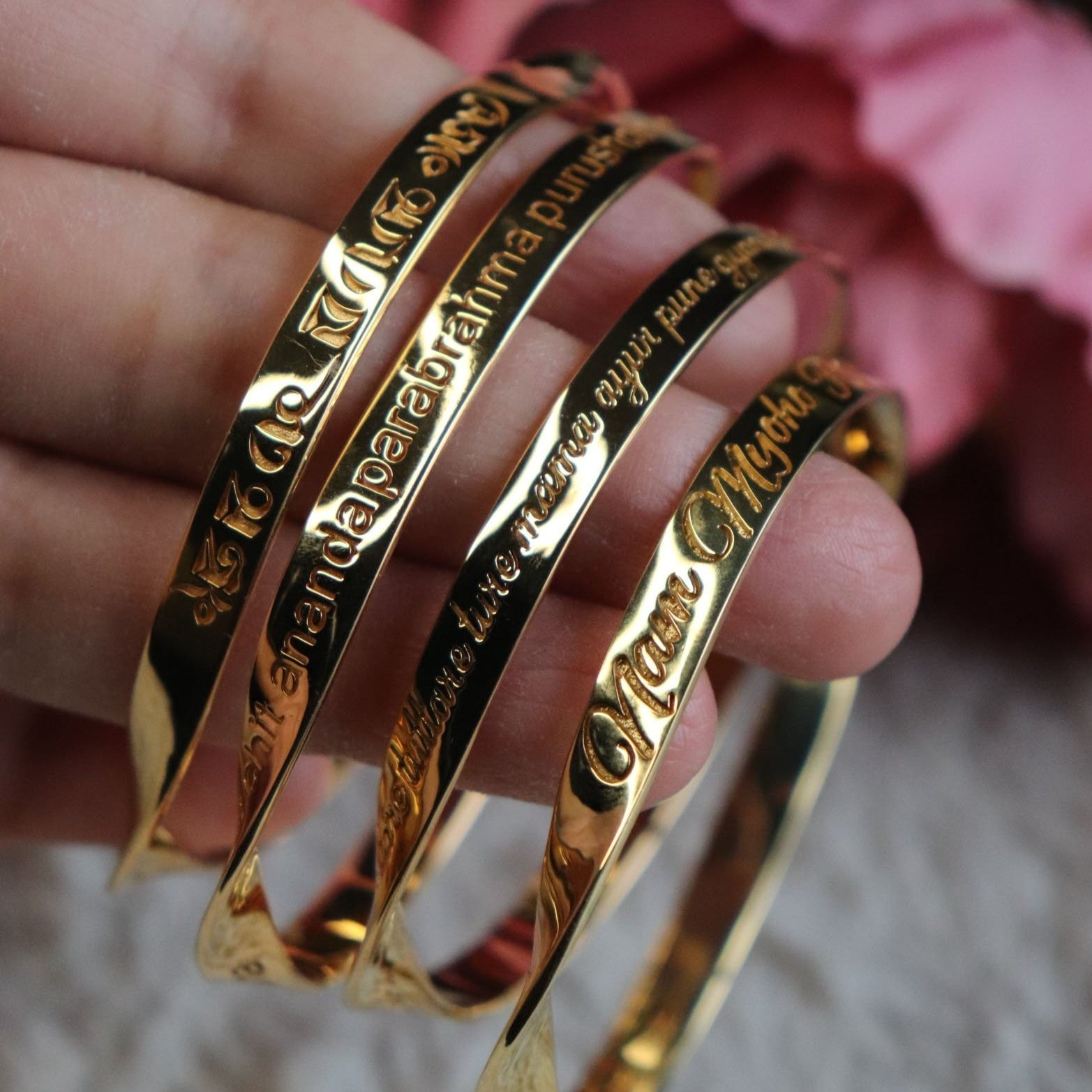 Om Mani Padme Hum Bangle