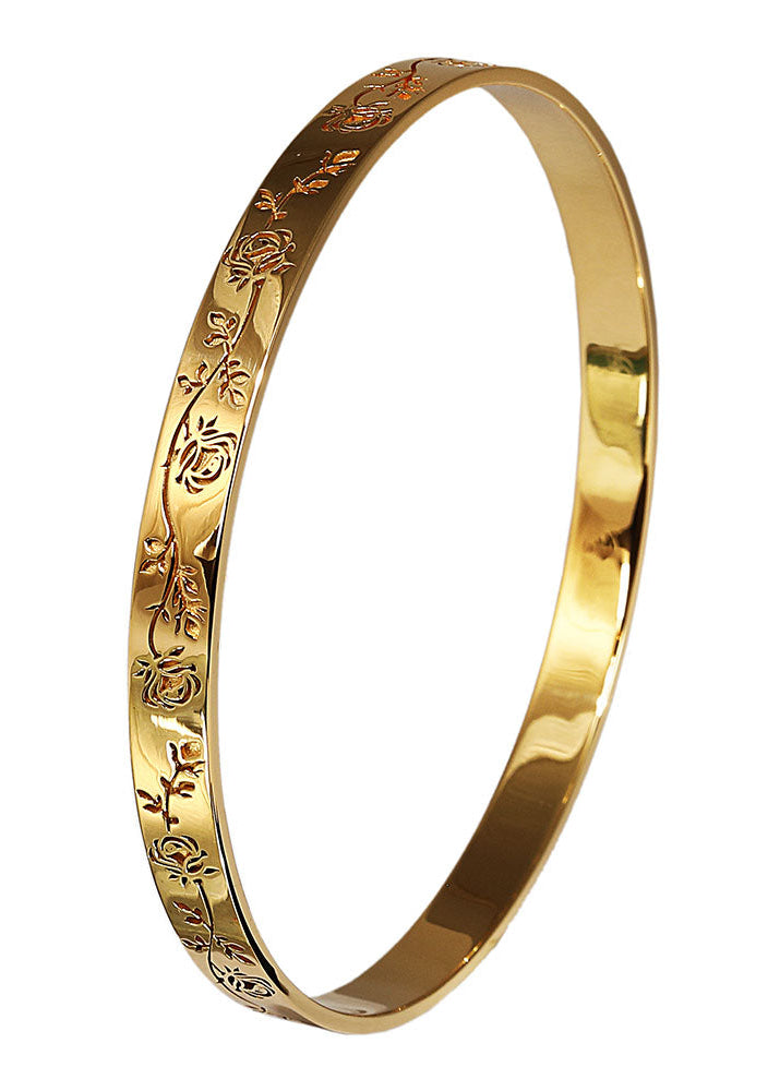 Custom Made Engraved Name Word Mantra Bangle in sterling silver, 9k gold and 18k gold by Indian Designer Jewellery Artist Eina Ahluwalia