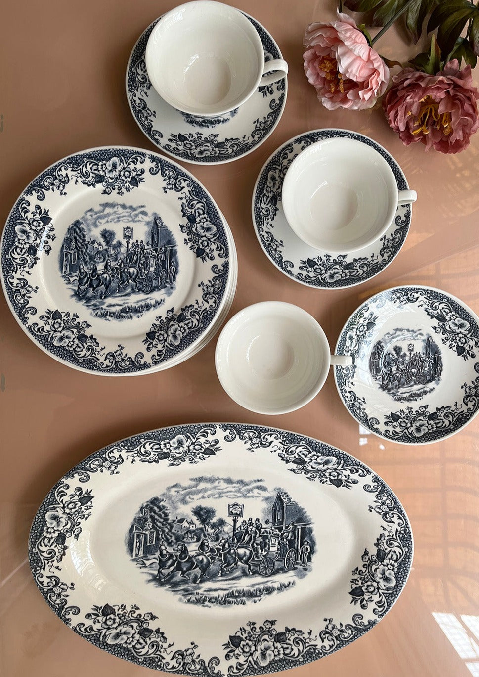 Old Soul Cups & Saucers I