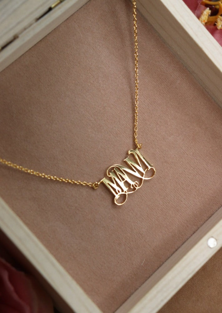 Name Necklace - English