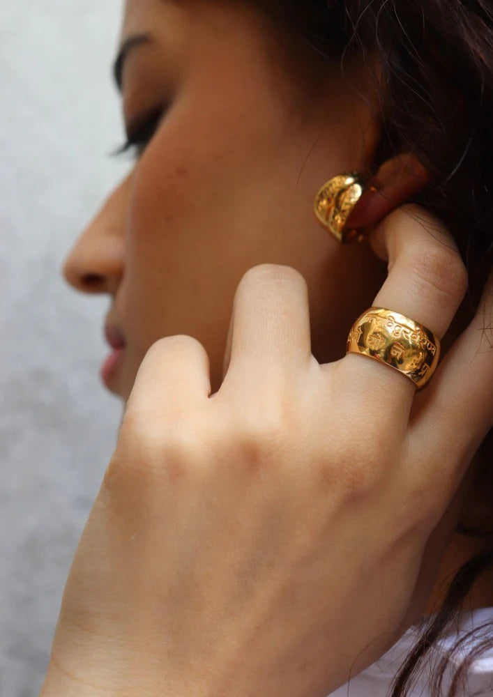 Custom EINA Double Hoops