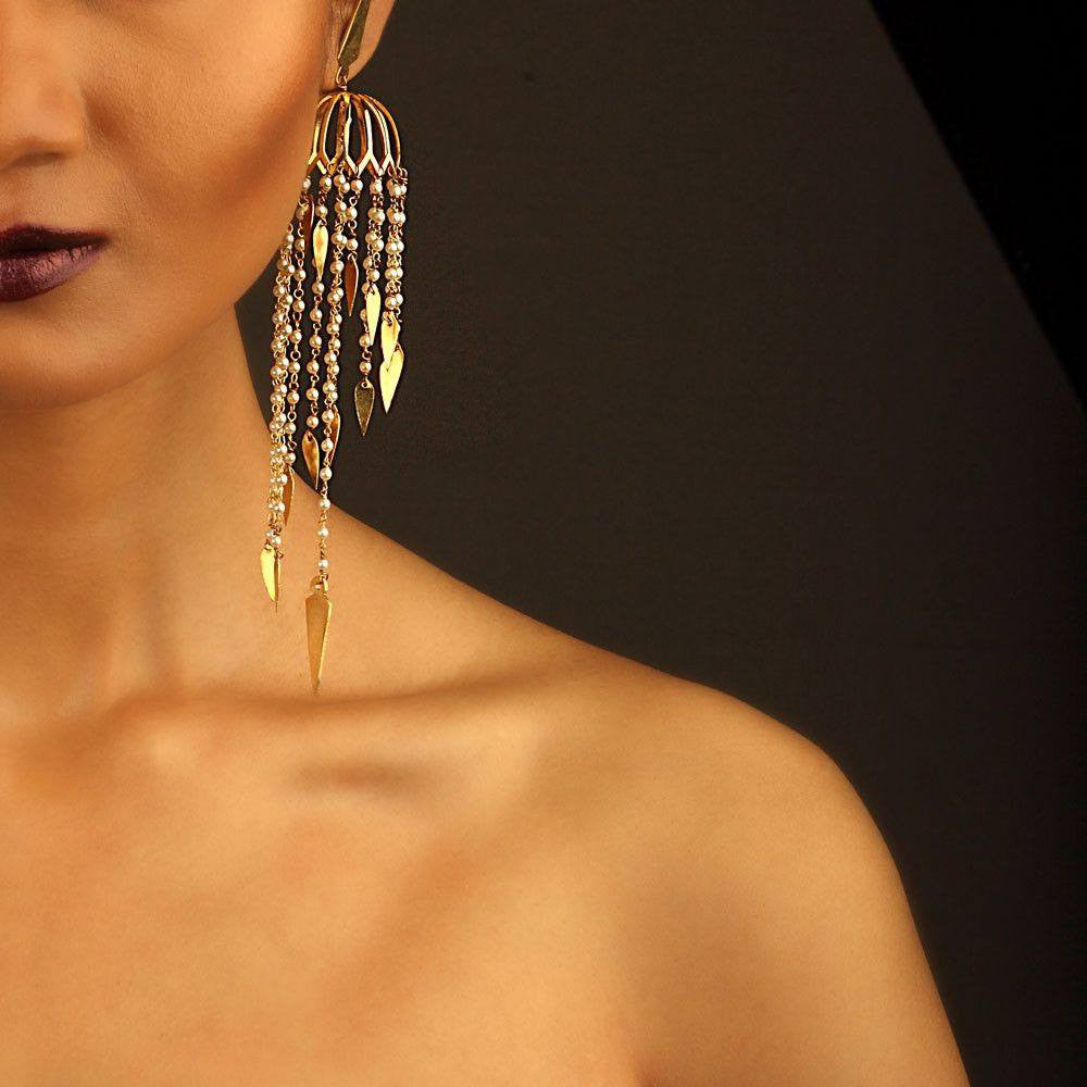 Warrior Helmet Earrings