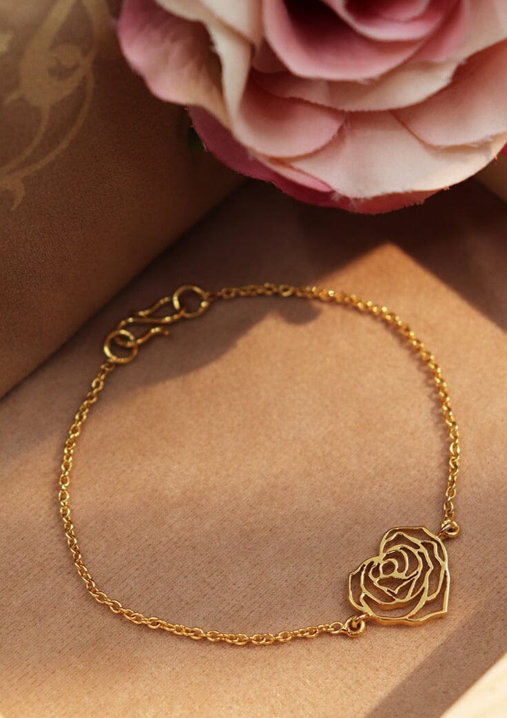My Heart Rose Bracelet
