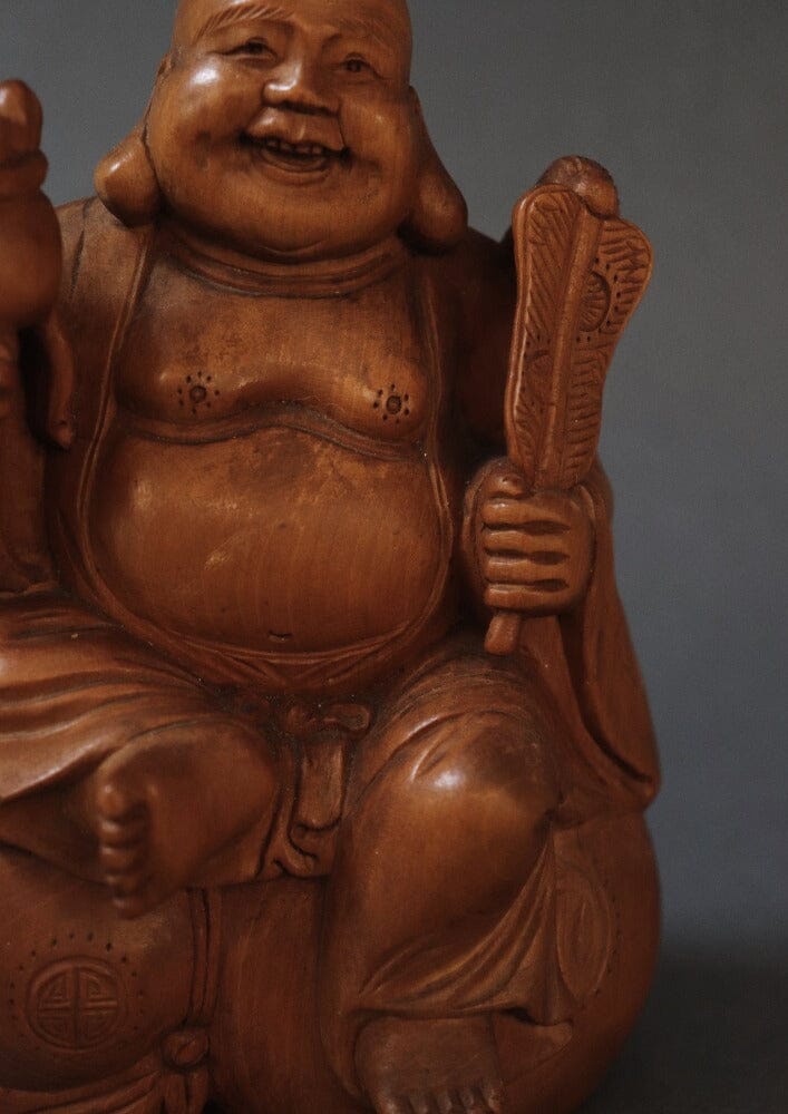 Old Soul Laughing Buddha I