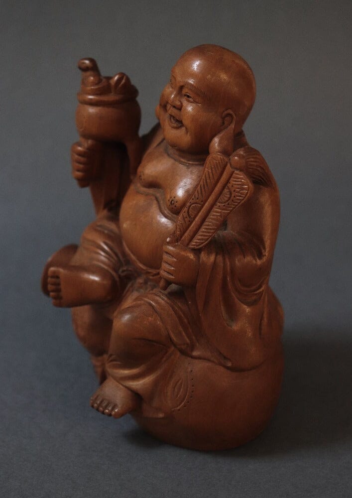 Old Soul Laughing Buddha I