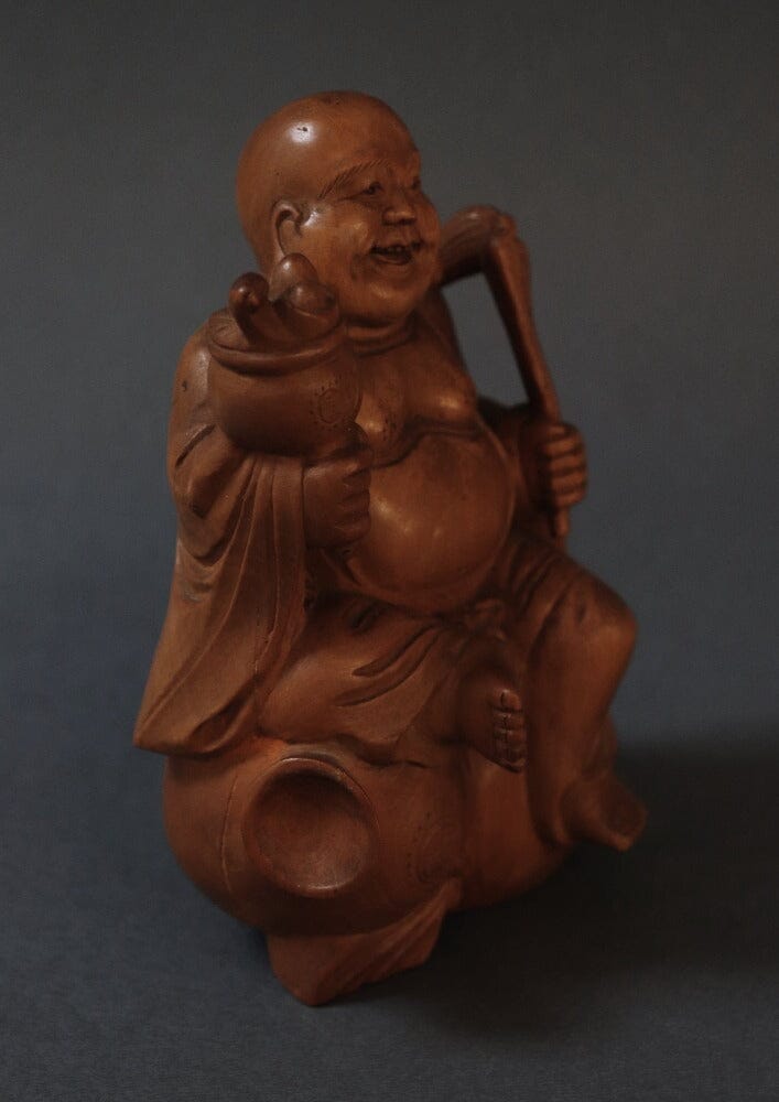 Old Soul Laughing Buddha I