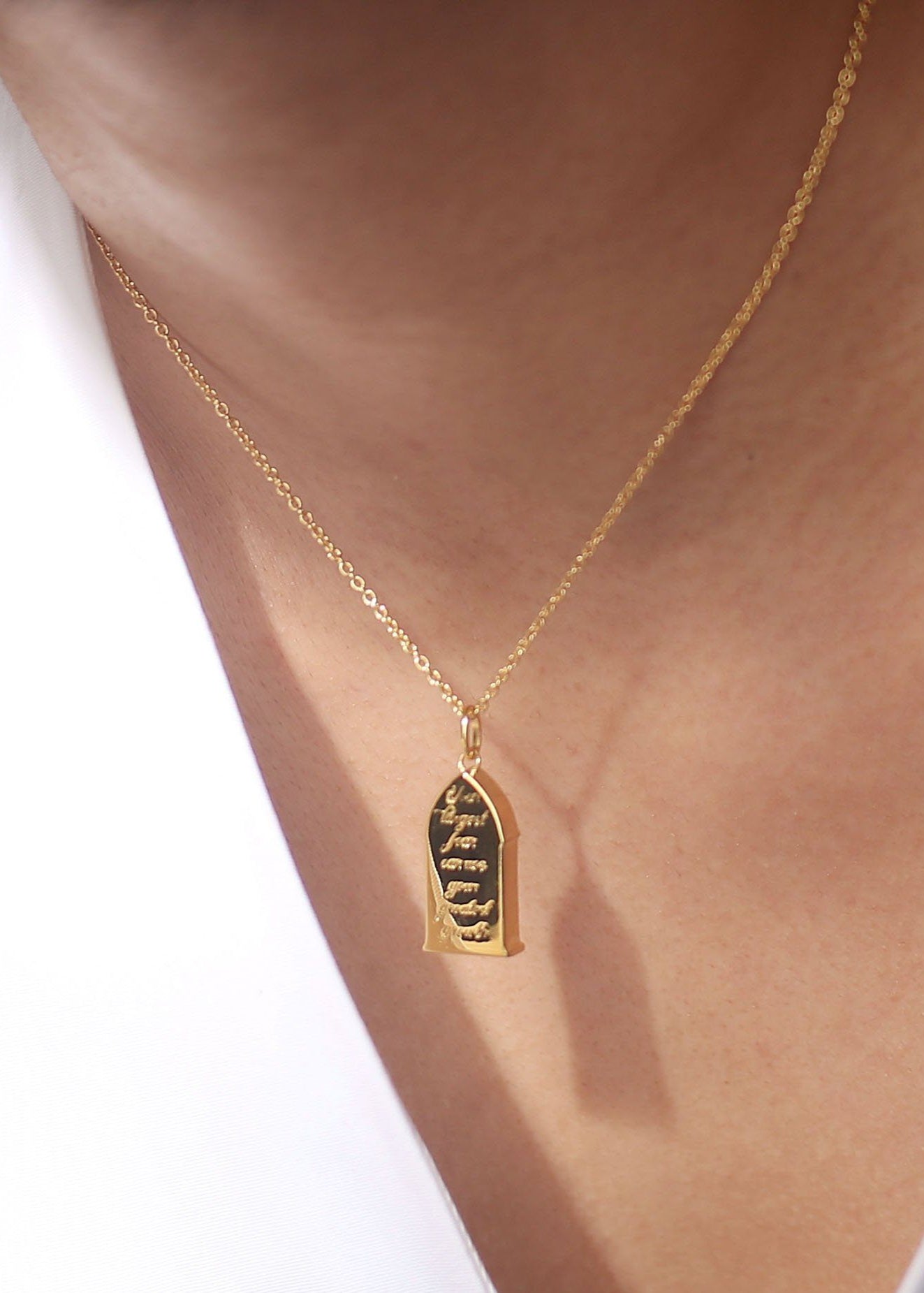 Custom EINA Reversible Portal Pendant