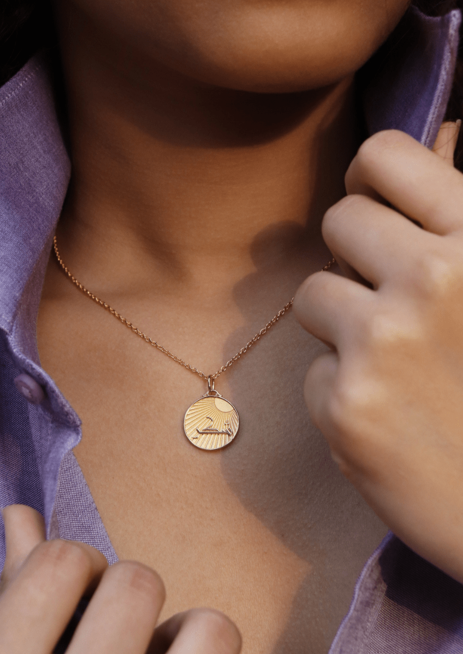 Custom EINA Reversible Sky Pendant