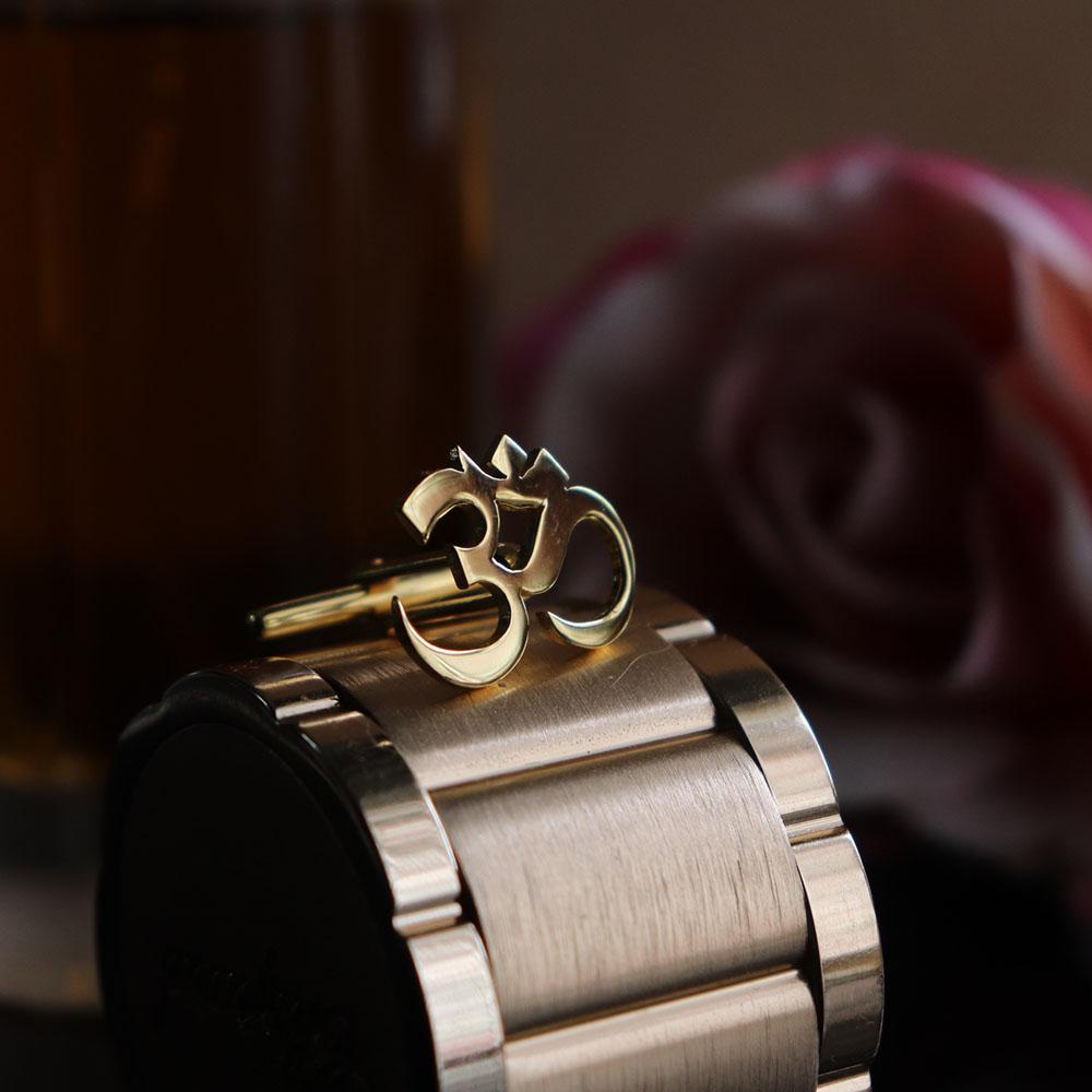 Trishul & Om Cufflinks