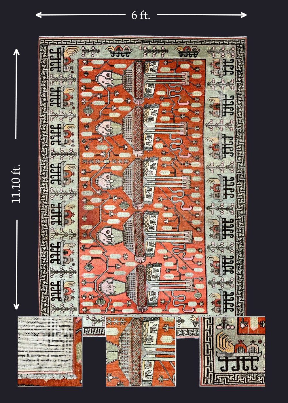 Old Soul Samarkand Vase Rug