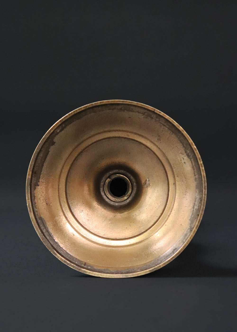 Vintage Brass Candle Stand