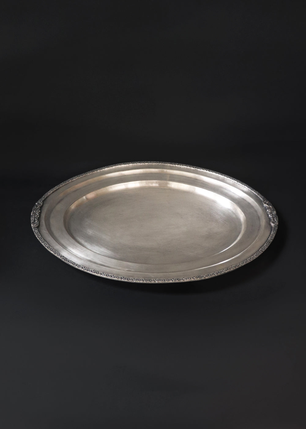 Vintage silver-plated tray
