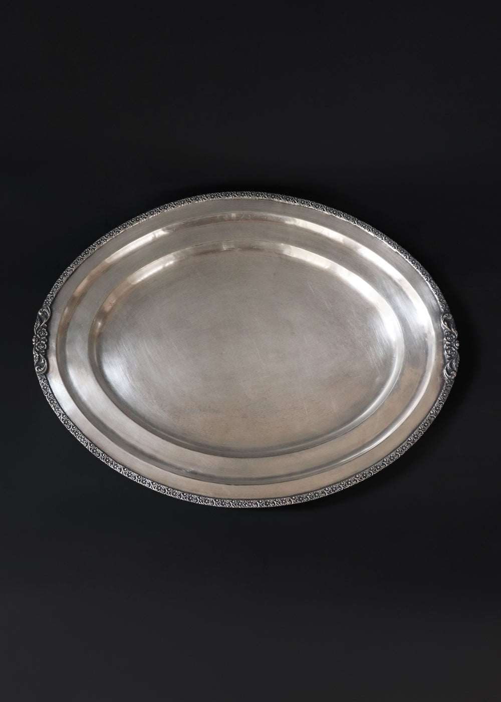 Vintage silver-plated tray