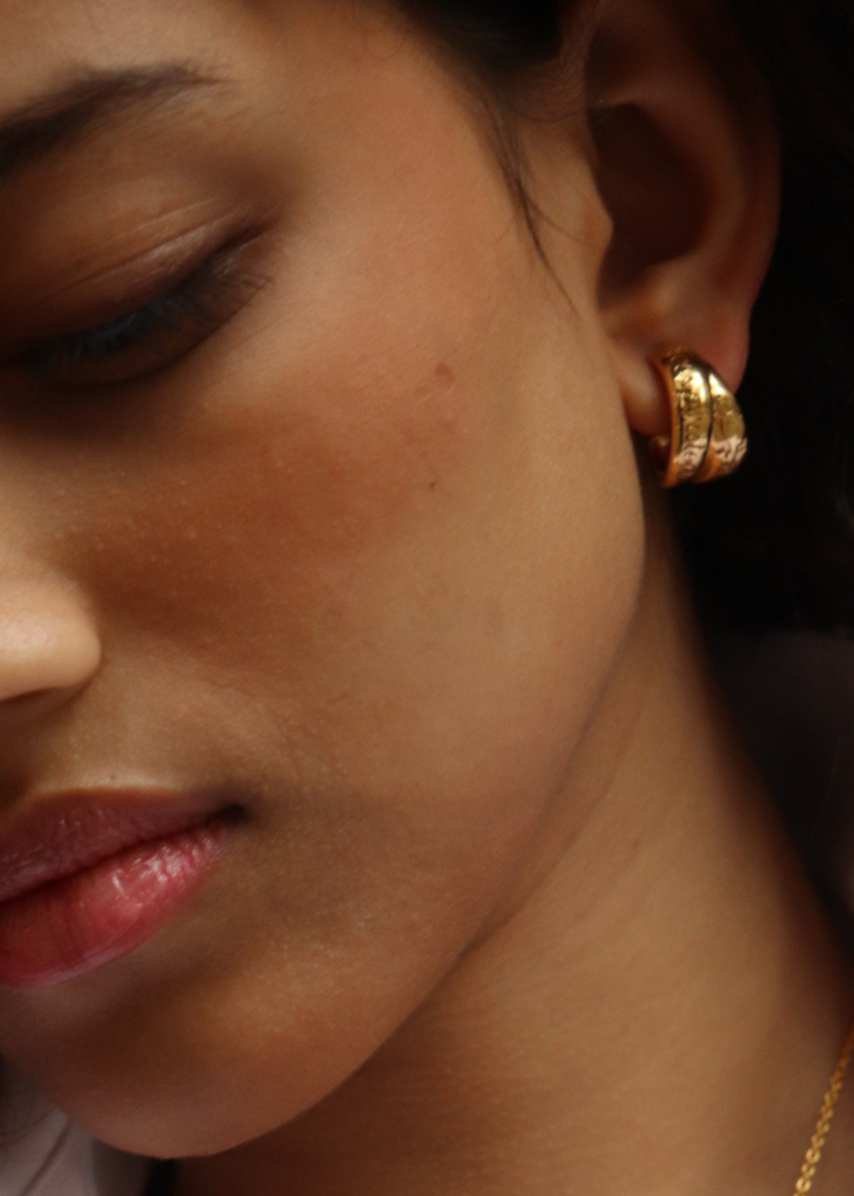 Wholehearted Free-spirited Double Hoops
