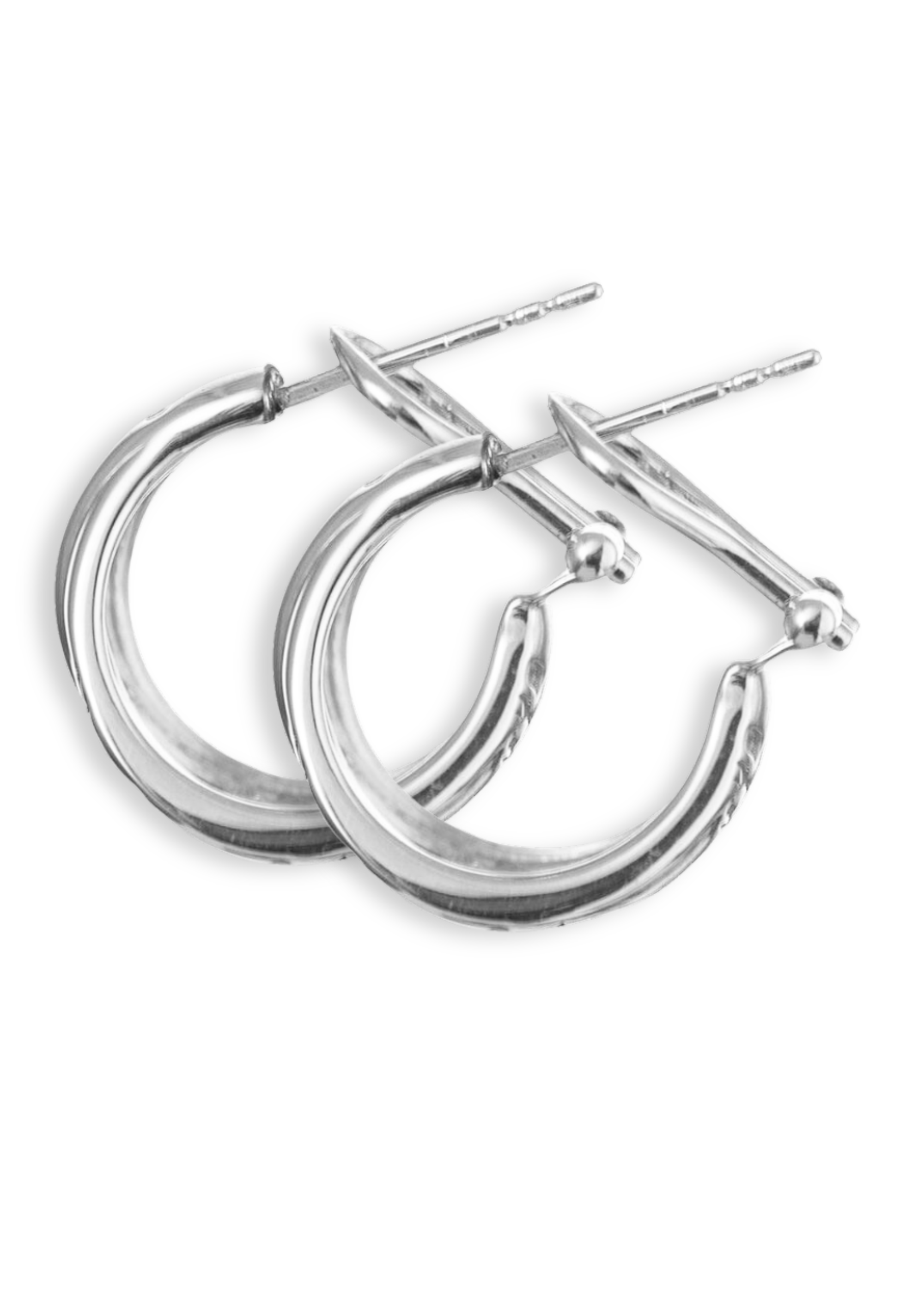 Wholehearted Free-spirited Double Hoops