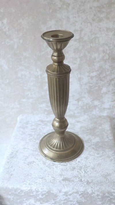 Vintage Brass Candle Stand