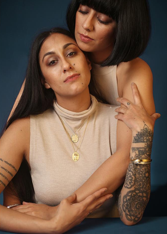 Custom EINA Reversible Sisterhood Pendant